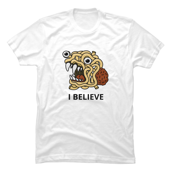 flying spaghetti monster shirt